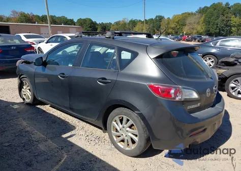 2012 Mazda Mazda3 I Touring from USA, damaged, VIN JM1BL1L81C1637498